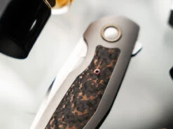 Boker Plus Collection 2022. M390 Blade. Titanium With Carbon Fibre Inlay. -Boker 01bo2022 7 54546.1658550097