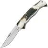 Boker 112004ST Stag Lockback Folding Pocket Clip Blade Knife With Geniune Stag Handle