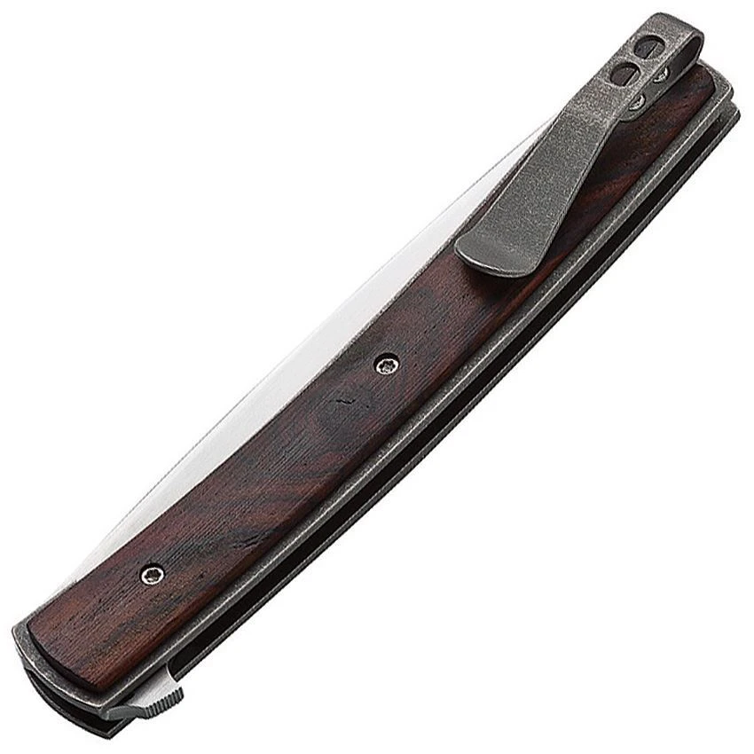 Boker Plus 01BO722 Urban Trapper Gentleman Knife With Cocobolo Wood Handle 2 Boker Plus 01BO722 Urban Trapper Gentleman Knife With Cocobolo Wood Handle - Image 2
