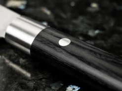 Boker Damascus Black Kitchen Knife Trio With Towel - 3 ONLY AT THIS PRICE -Boker 130420set 4 15118.1686000248