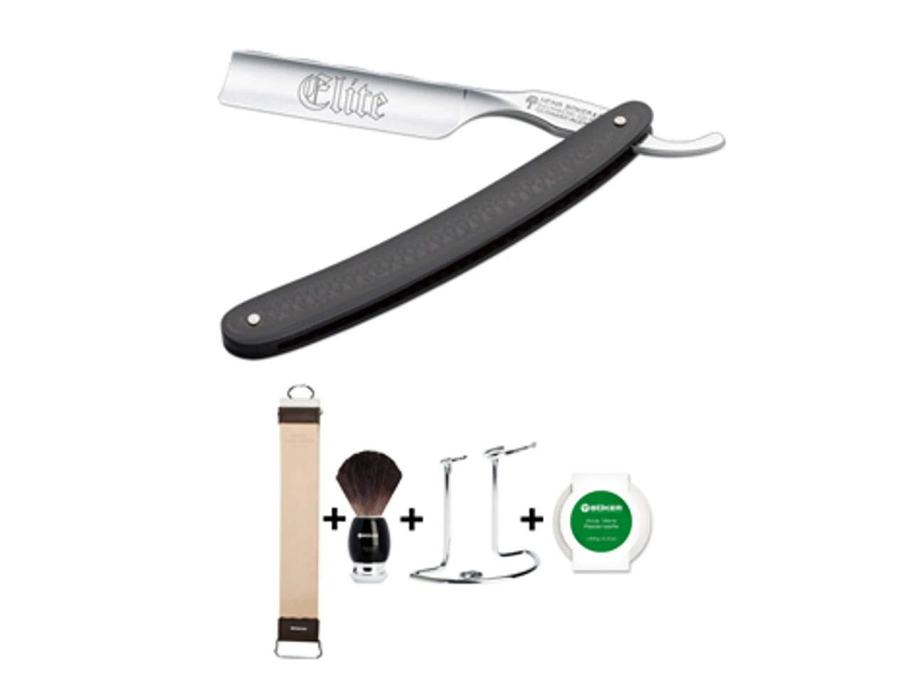 Böker Elite Carbon Special Edition 6/8" Spanischer Kopf Mit Pflegeset 140414SET 2 Böker Elite Carbon Special Edition 6/8" Spanischer Kopf Mit Pflegeset 140414SET - Image 2