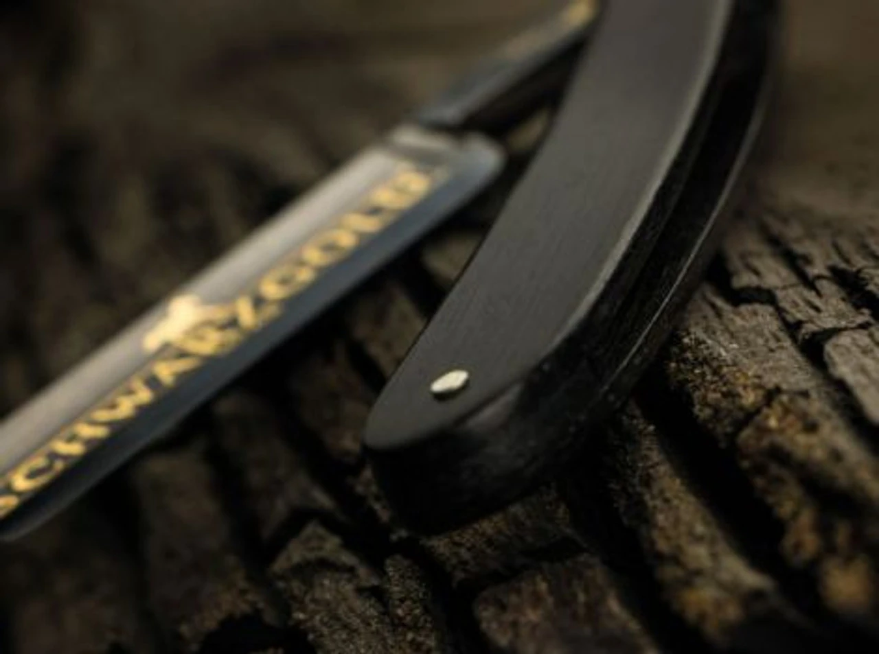 Straight Razor Boker Schwarzgold. 1 Only. 3 Straight Razor Boker Schwarzgold. 1 Only. - Image 3