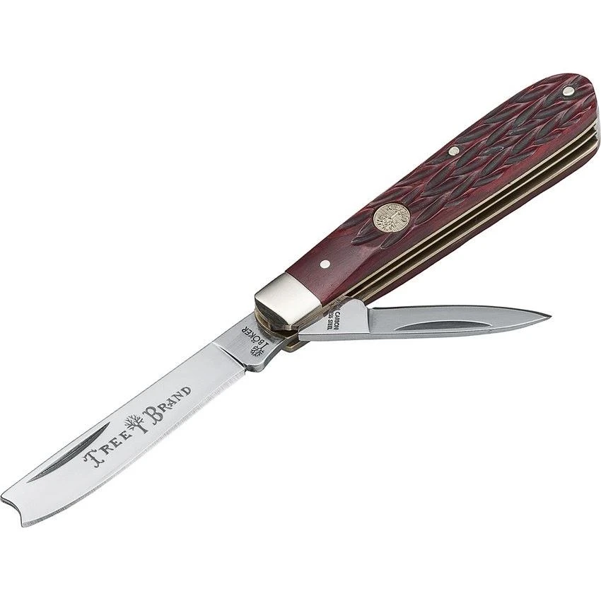 Boker 110744 Razor Jack Red Bone Folding Pocket Knife With Red Handle 1 Boker 110744 Razor Jack Red Bone Folding Pocket Knife With Red Handle