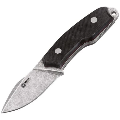 Boker 02BA371M Arbolito El Heroe Micarta Fixed Blade Knife -Boker 213424 213447