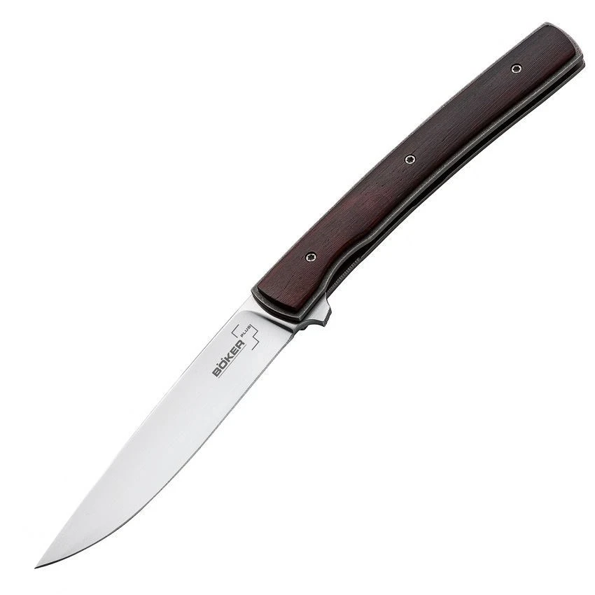Boker Plus 01BO722 Urban Trapper Gentleman Knife With Cocobolo Wood Handle 1 Boker Plus 01BO722 Urban Trapper Gentleman Knife With Cocobolo Wood Handle