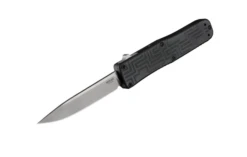 Boker 11 Boker Knives Boker Plus 06EX260 Auto OTF Black Aluminum Handle And Plain Blade Knife
