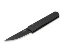 Boker 17 Boker Knives 01BO255 Kwaiken Small Auto Black Handle Knife With Black Blade